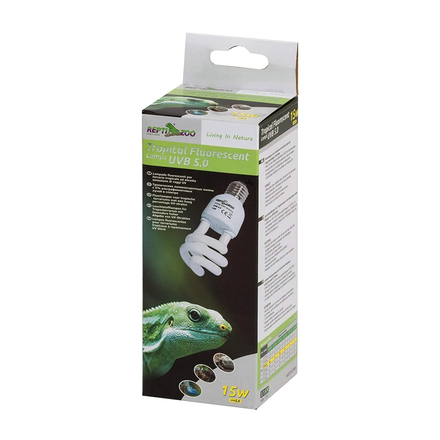Repti Zoo CT5026 Energiesparlampe 5% UVB 26 Watt Terrarium