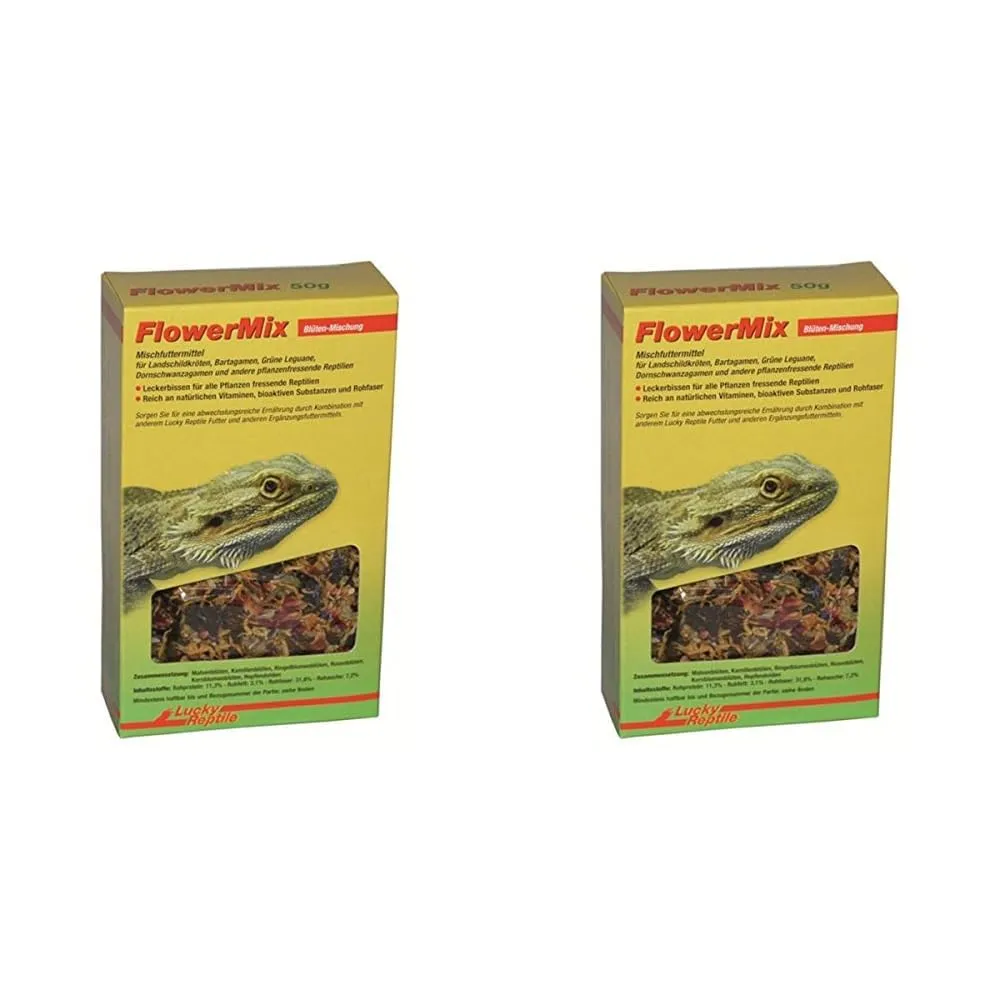 Lucky Reptile Flower Mix Reptilienfutter Blüten