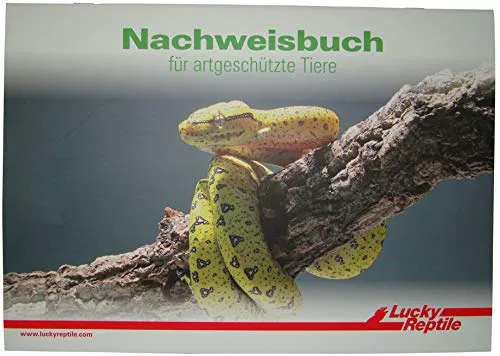 Lucky Reptile Nachweisbuch Artenschutz Bestandsbuch