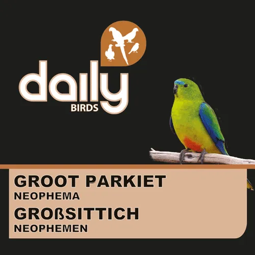 Die Mehlwurmfarm Neophema Großsittichfutter ohne Sonnenblume