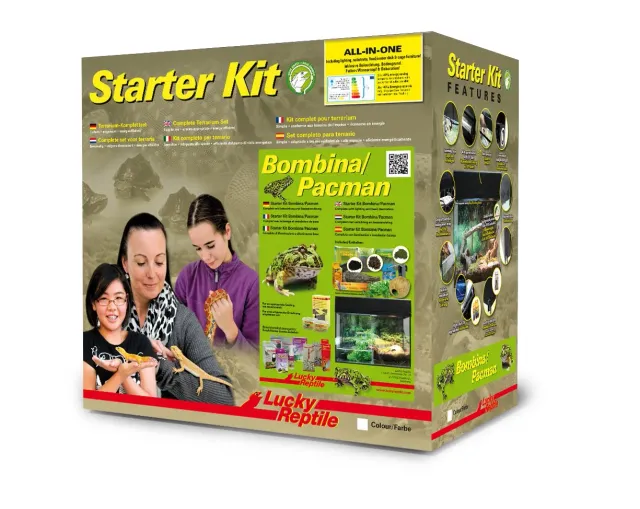 Lucky Reptile Starter Kit Bombina Pacman Terrarium