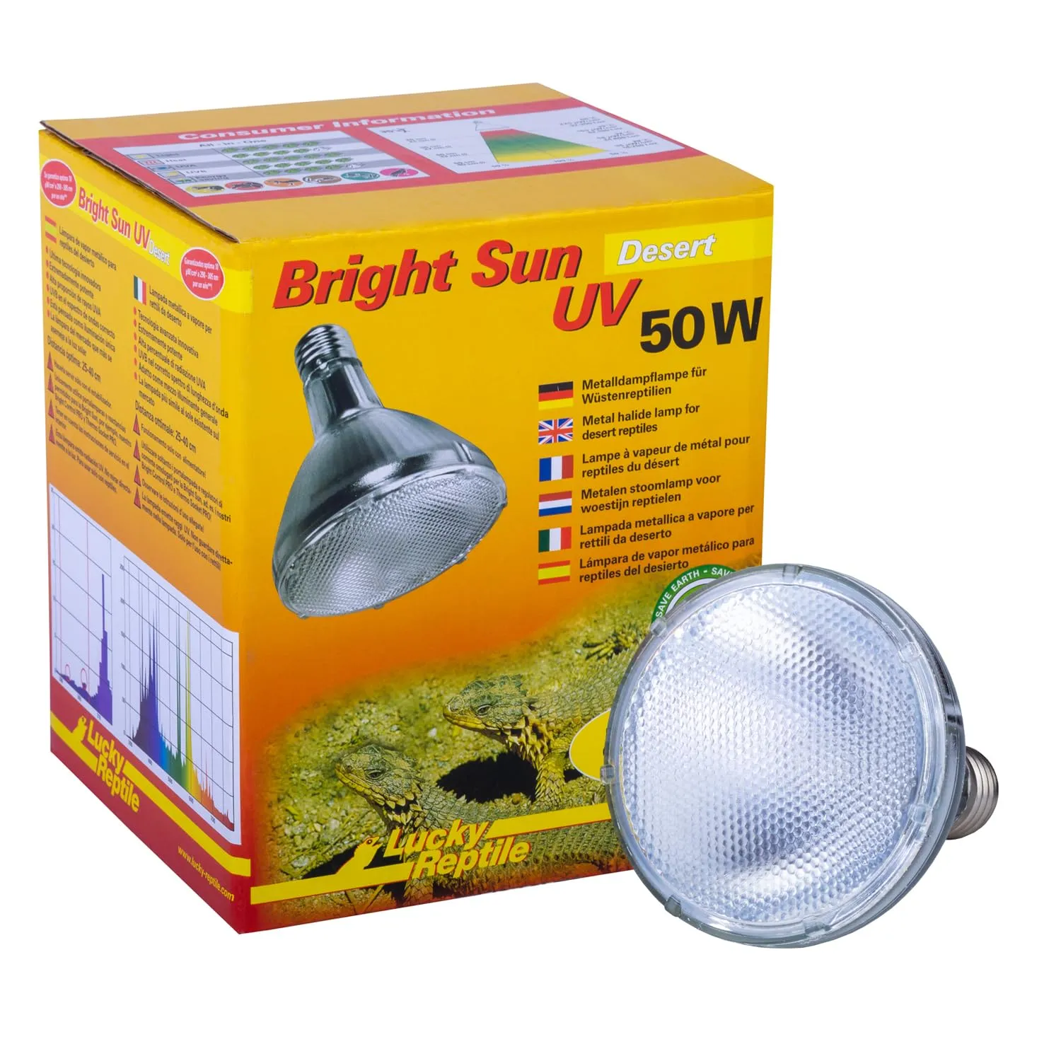 Lucky Reptile Bright Sun Ultra Desert Lampe mit UV