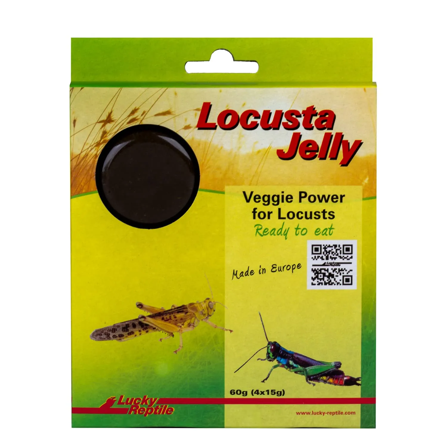 Lucky Reptile Locusta Futtergel 4 x 15 g Heuschrecken