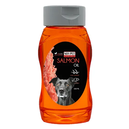 Die Mehlwurmfarm Lachsöl Hundeöl 300 ml Einzelfuttermittel