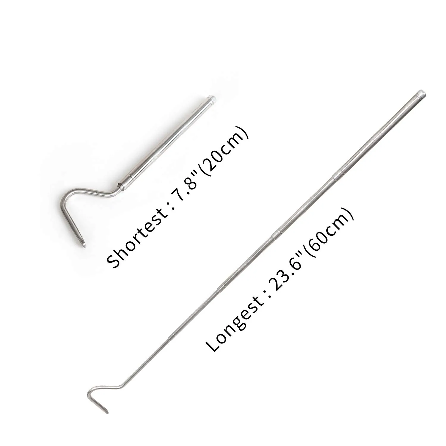 Repti Zoo Mini Schlangenhaken Edelstahl 60,6 cm