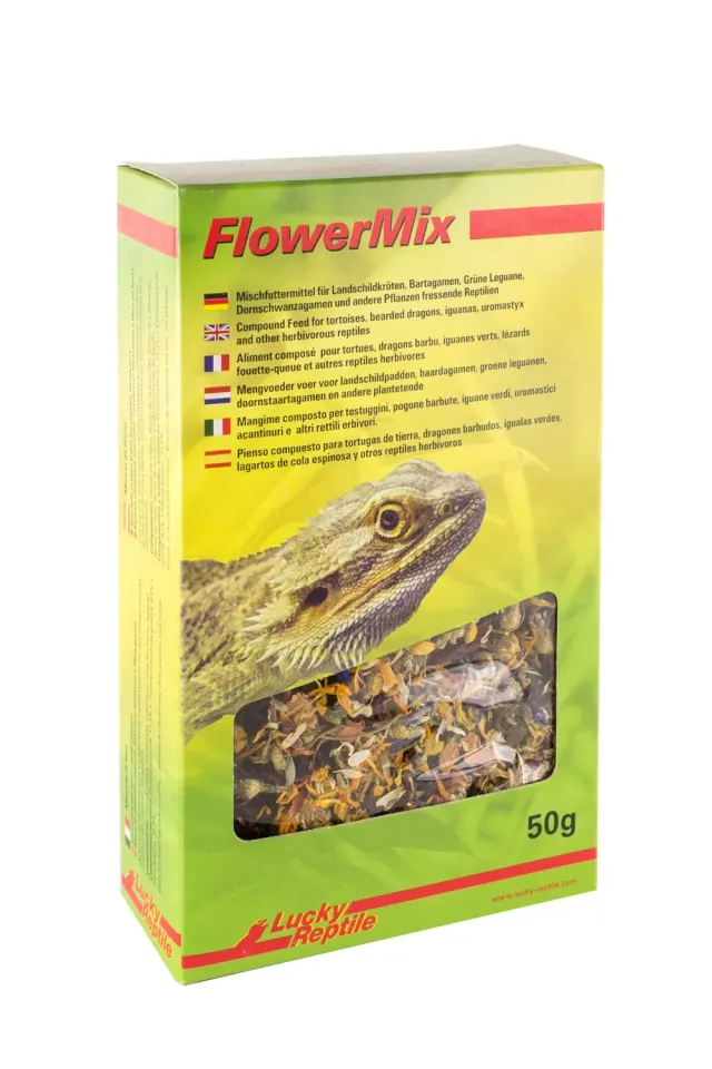 Lucky Reptile Flower Mix Reptilienfutter Blüten