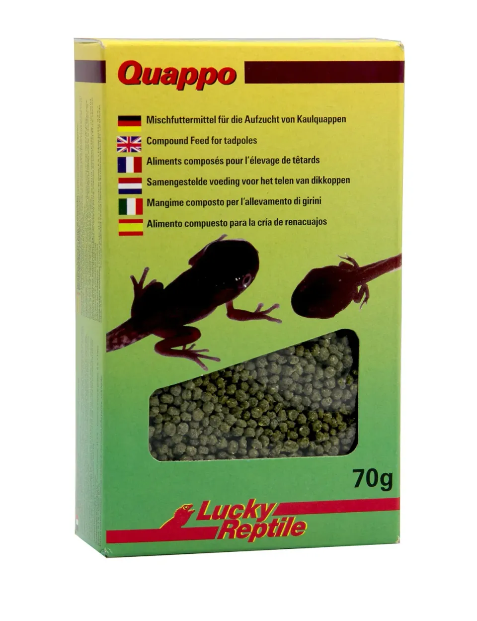 Lucky Reptile Quappo Kaulquappenfutter 70g mit Algen