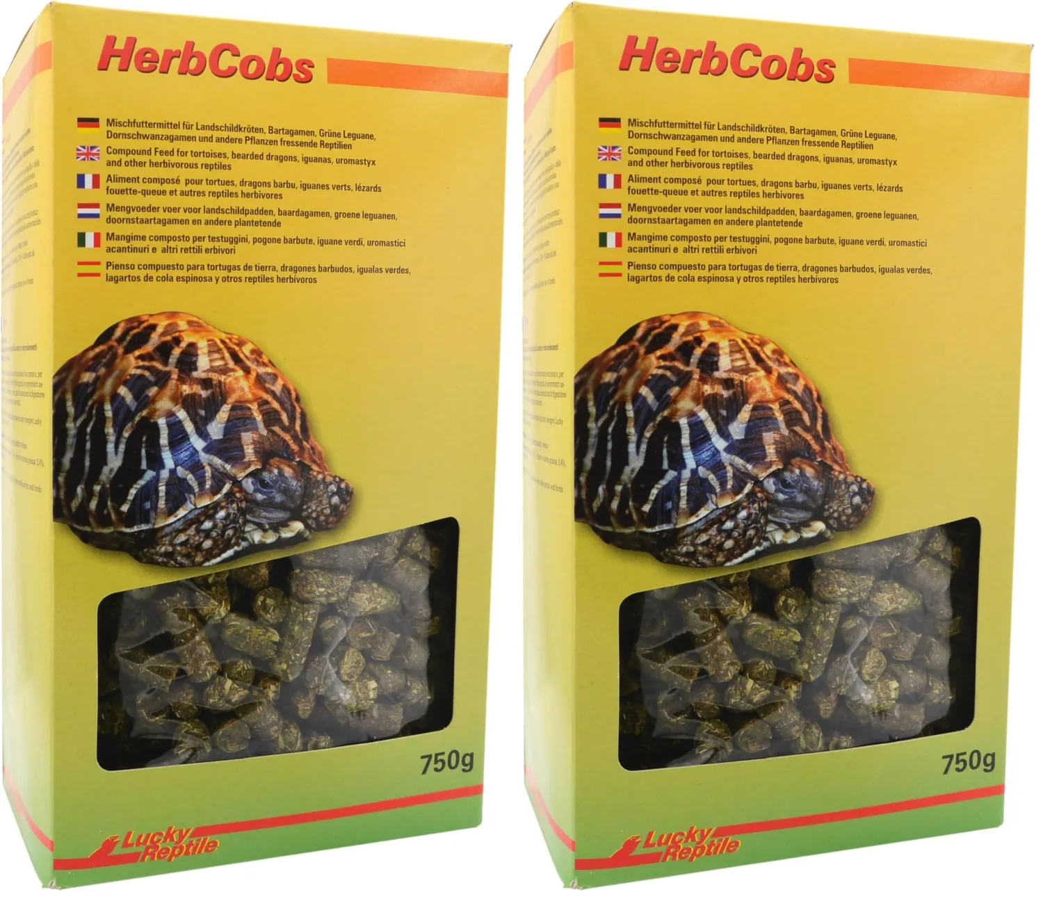 Lucky Reptile Herp Diner Herb Cobs Futter rohfaserreich