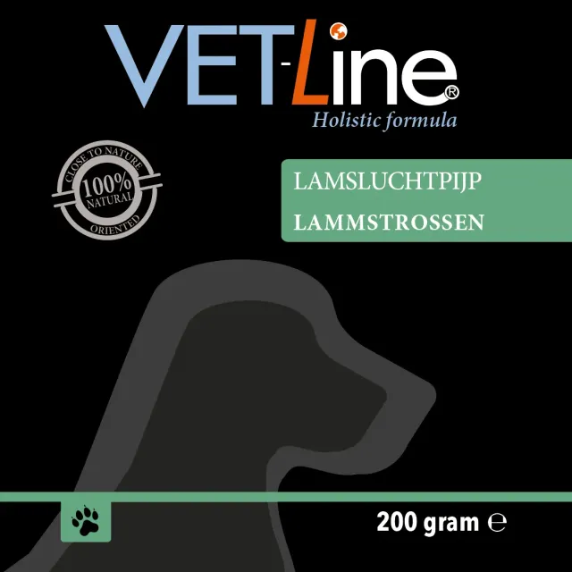 Die Mehlwurmfarm Vetline Lammluftröhre Hundesnack 200 g Lamm