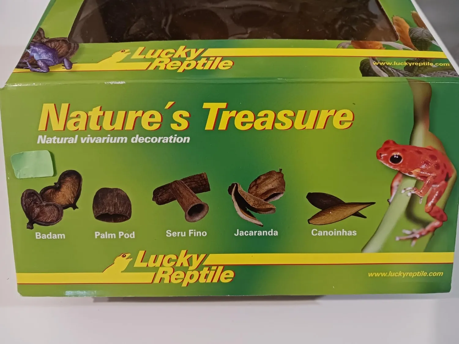 Lucky Reptile DB-01 Nature's Treasure Deko Box Natur