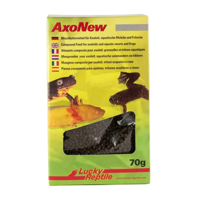 Lucky Reptile Axonew Axolotlfutter sinkend