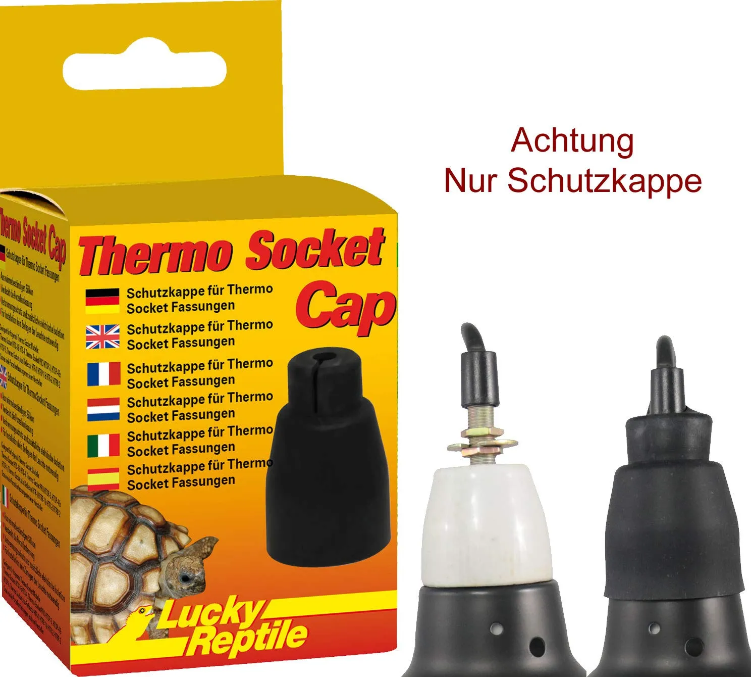 Lucky Reptile Thermo Socket Cap Silikonkappe