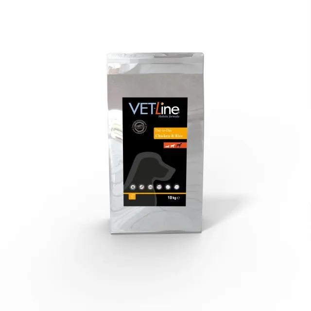Die Mehlwurmfarm Vet-Line Dog Adult Hundefutter Huhn Reis
