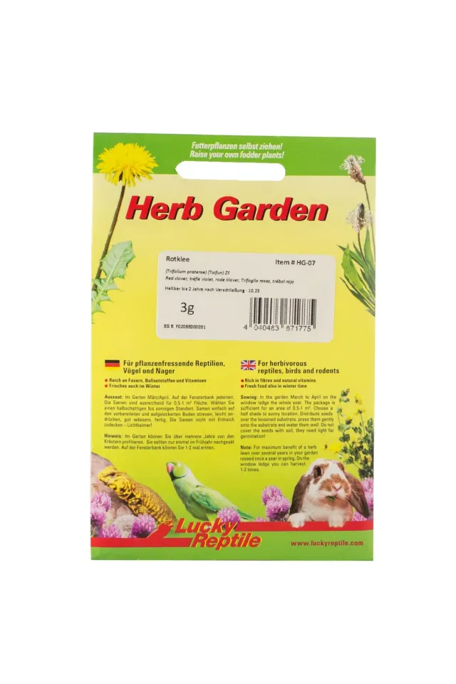 Lucky Reptile Herb Garden HG-07 Futtersamen Rotklee 3 g
