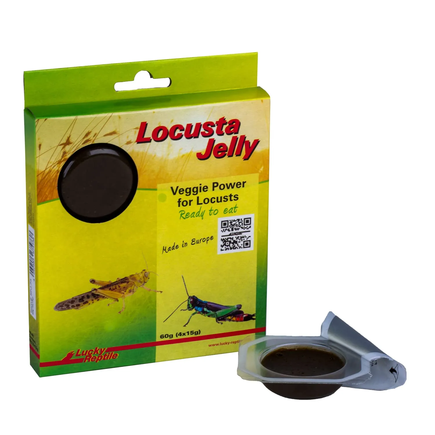 Lucky Reptile Locusta Futtergel 4 x 15 g Heuschrecken
