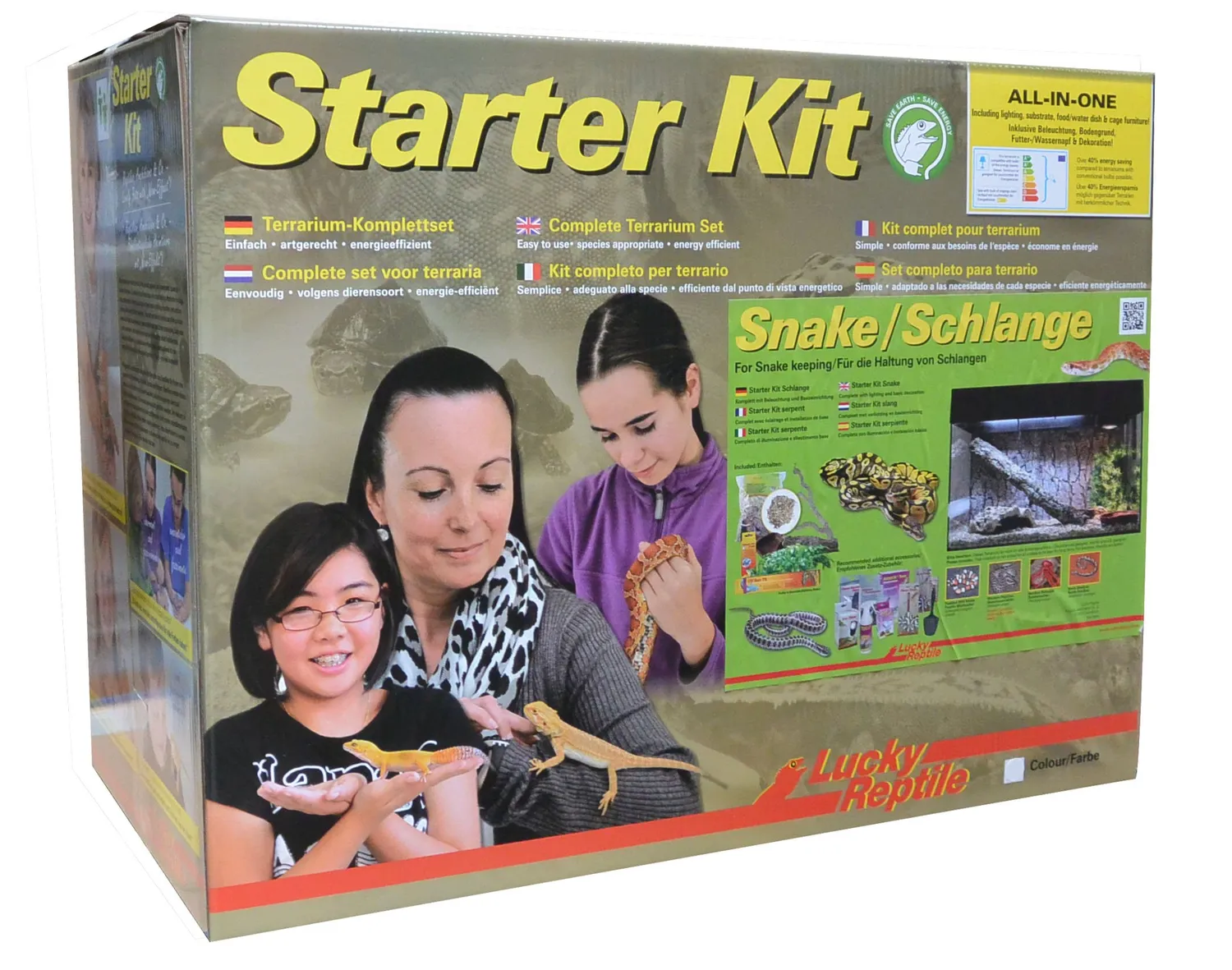Lucky Reptile Schlangen Starter Kit Terrarium Komplettset