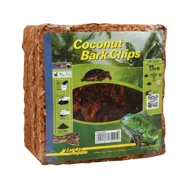 Lucky Reptile Coconut Bark Chips Einstreu