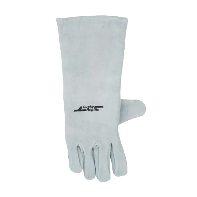 Lucky Reptile Schutzhandschuh Leder grau robust