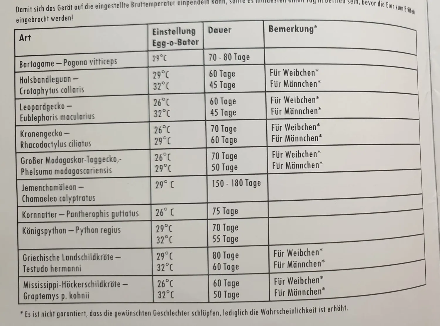 Lucky Reptile Egg-O-Bator Inkubator Brutgerät 4 l 26–32 °C