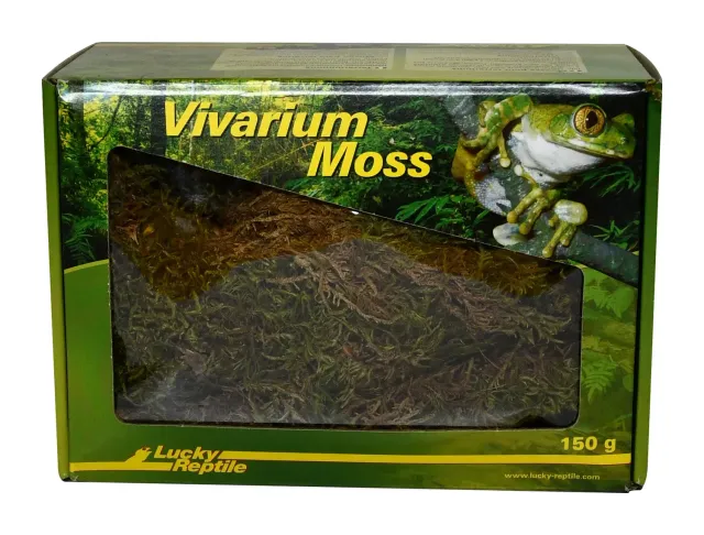 Lucky Reptile Vivarium Moos Terrarienmoos 150 g Feuchtigkeitsspeicher