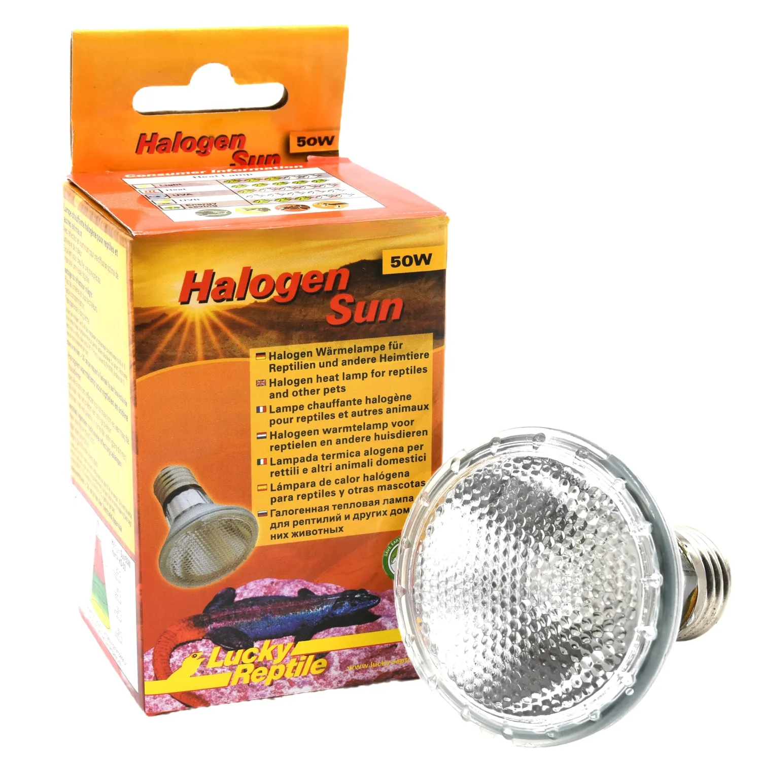 Lucky Reptile Halogen Sun Wärmelampe E27 dimmbar