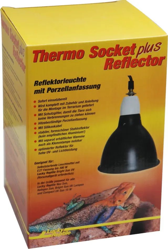 Lucky Reptile Thermo Socket plus Reflector Lampenfassung