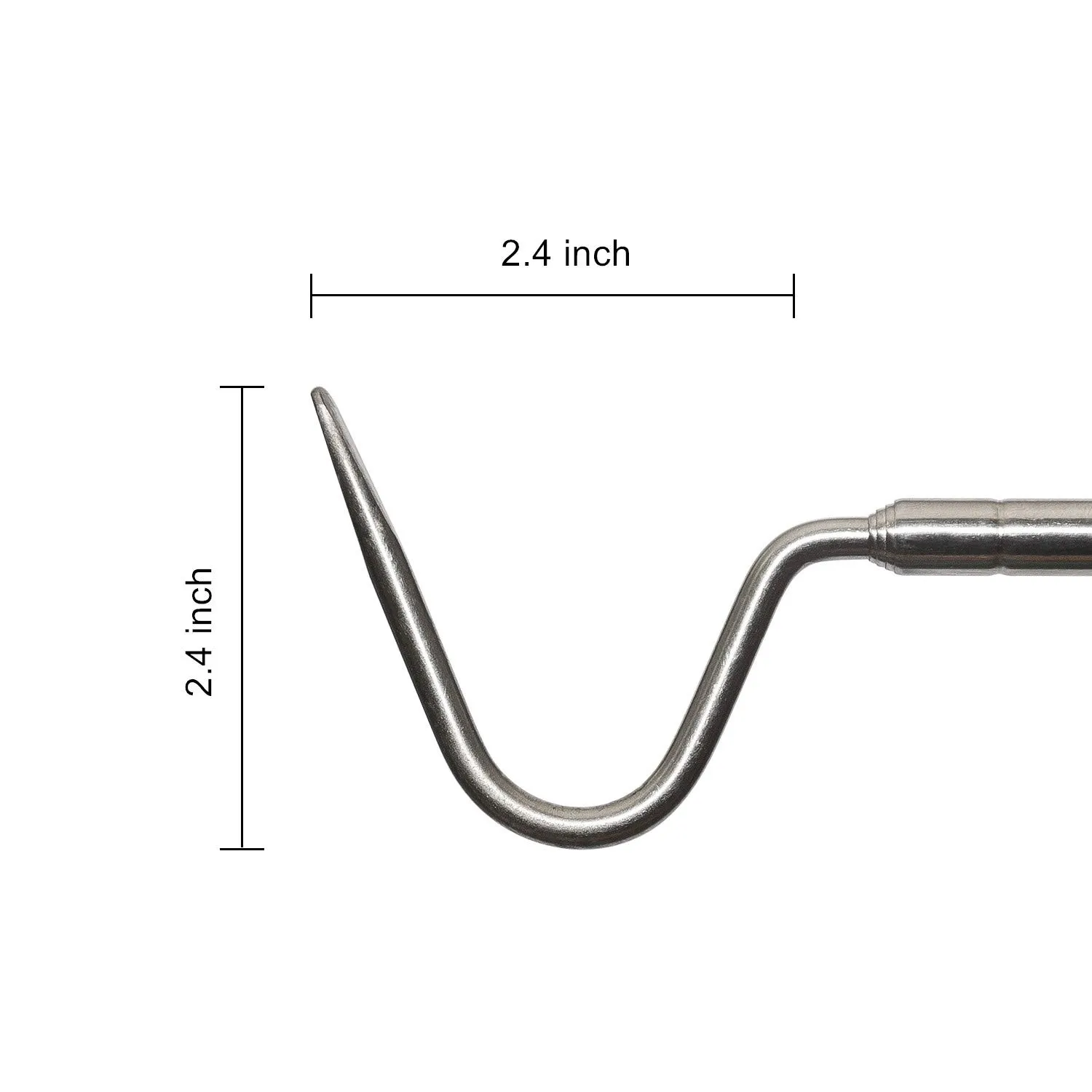 Repti Zoo Mini Schlangenhaken Edelstahl 60,6 cm