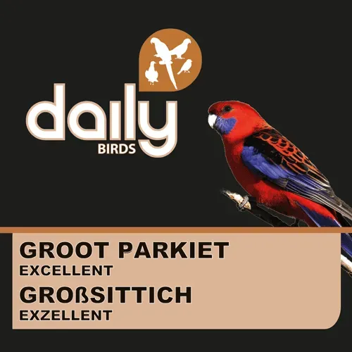 Die Mehlwurmfarm Excellent Großsittich Vogelfutter mit Rosinen