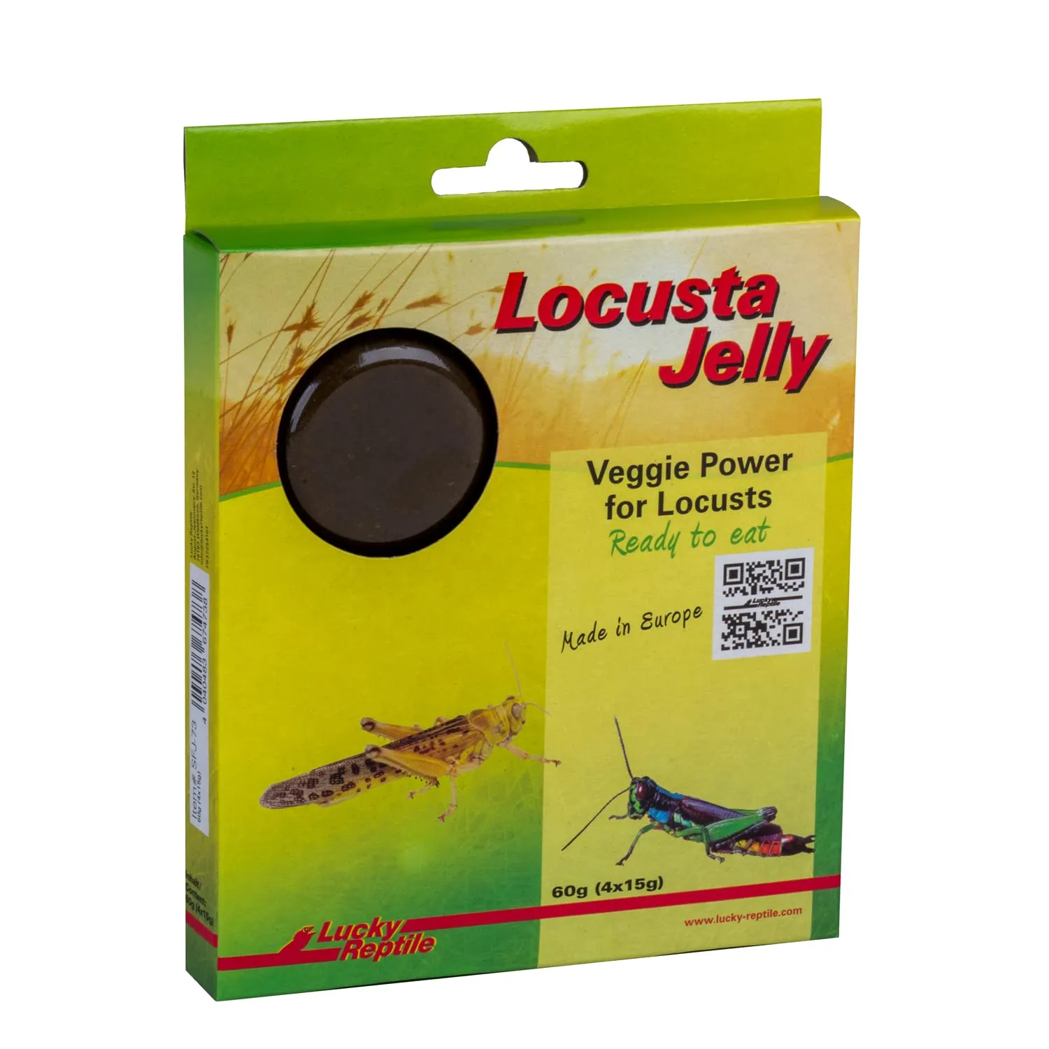 Lucky Reptile Locusta Futtergel 4 x 15 g Heuschrecken