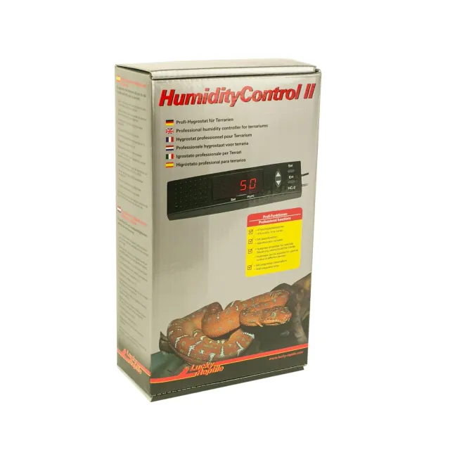 Lucky Reptile Humidity Control 2 Hygrostat digital Tag Nacht