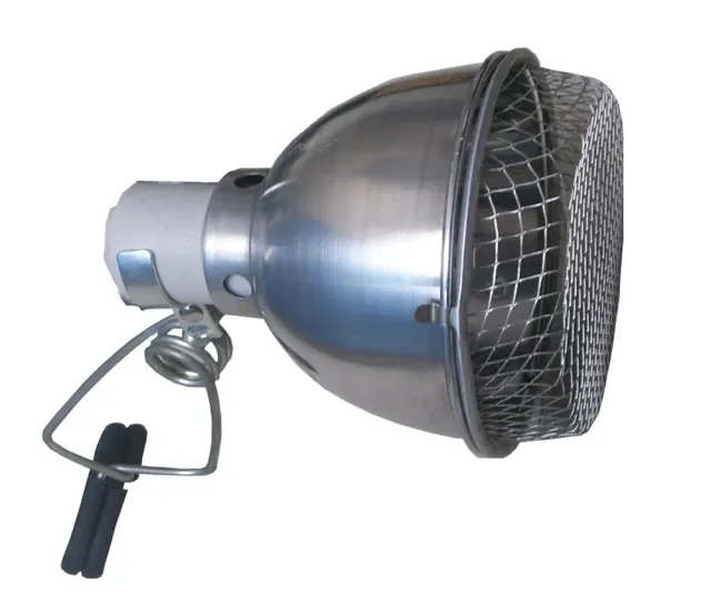 ReptiZoo RL01 Lampenfassung E27 bis 75 W Aluminium silber