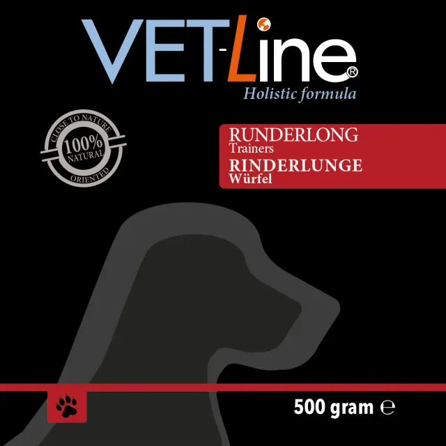 Die Mehlwurmfarm Vet-Line Rinderlunge Hundesnack gewürfelt