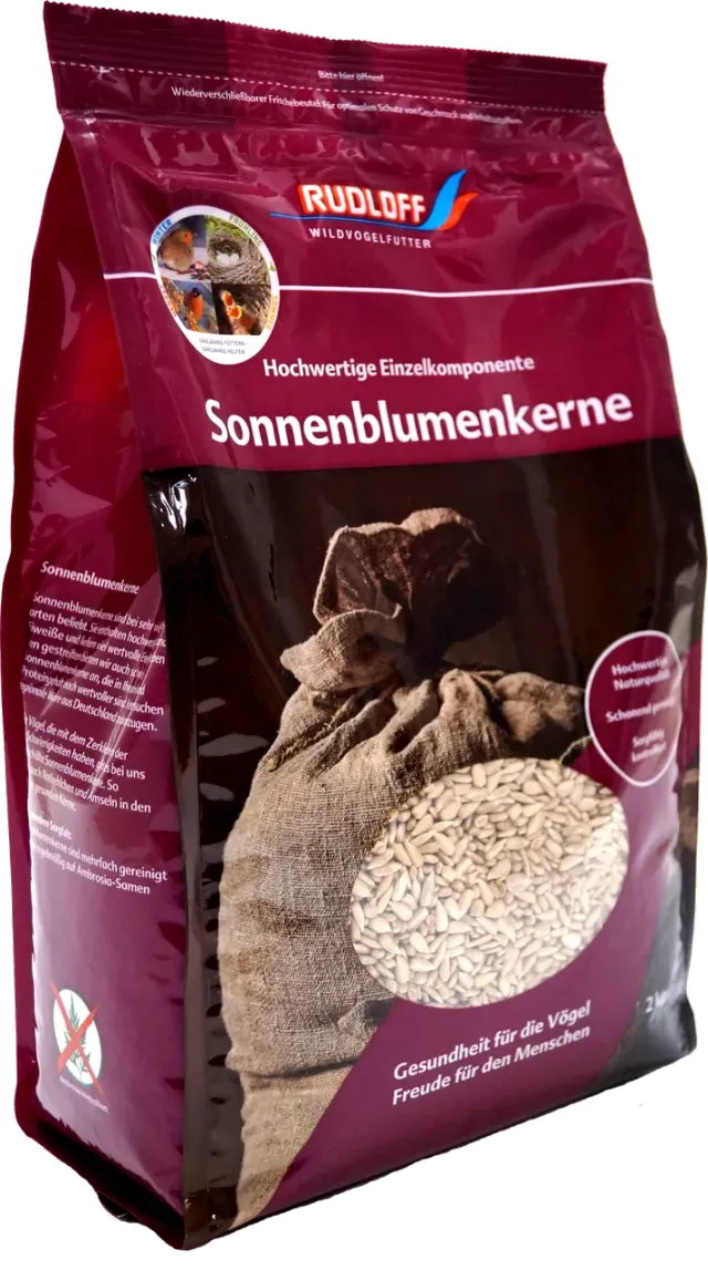 Die Mehlwurmfarm Sonnenblumenkerne geschält Vogelfutter 2 kg