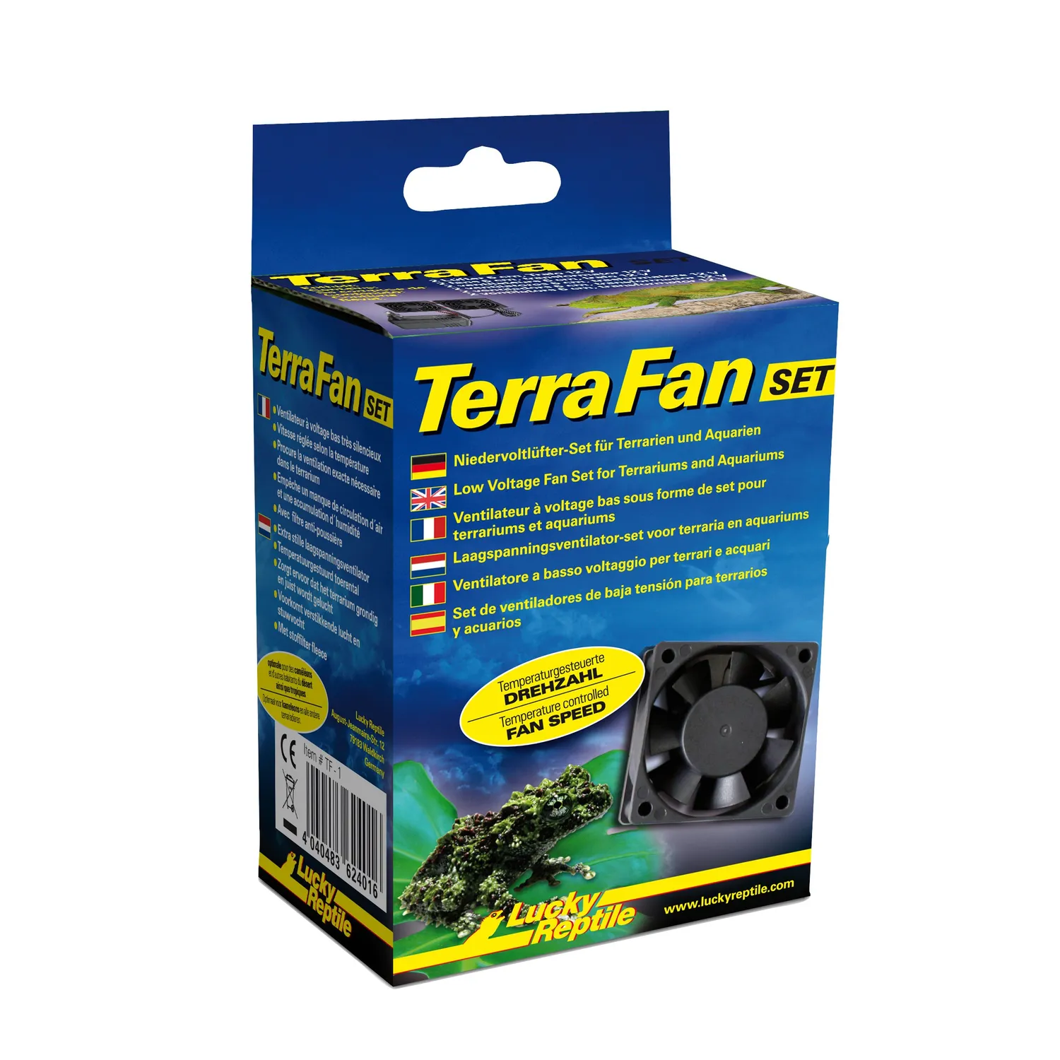 Lucky Reptile Terra Fan Lüfter temperaturgesteuert