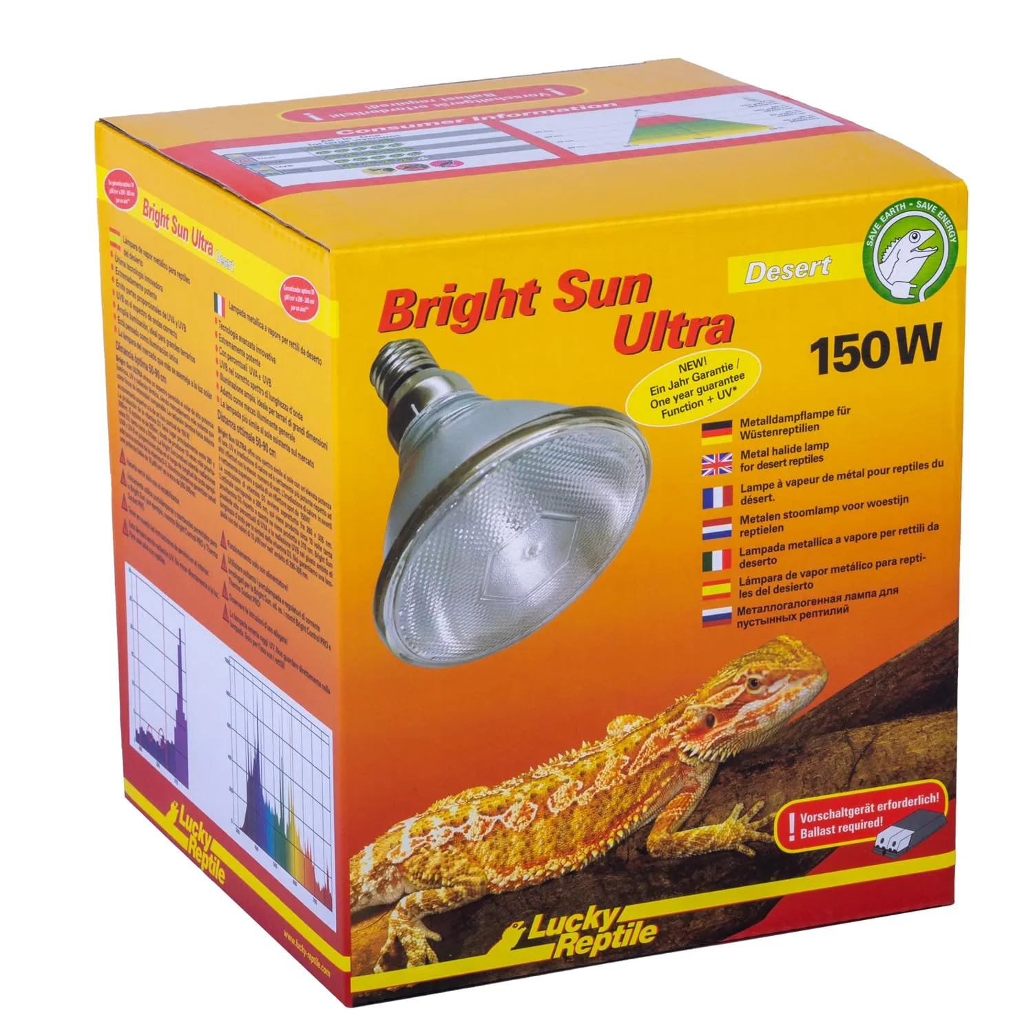 Lucky Reptile Bright Sun Ultra Desert Lampe mit UV
