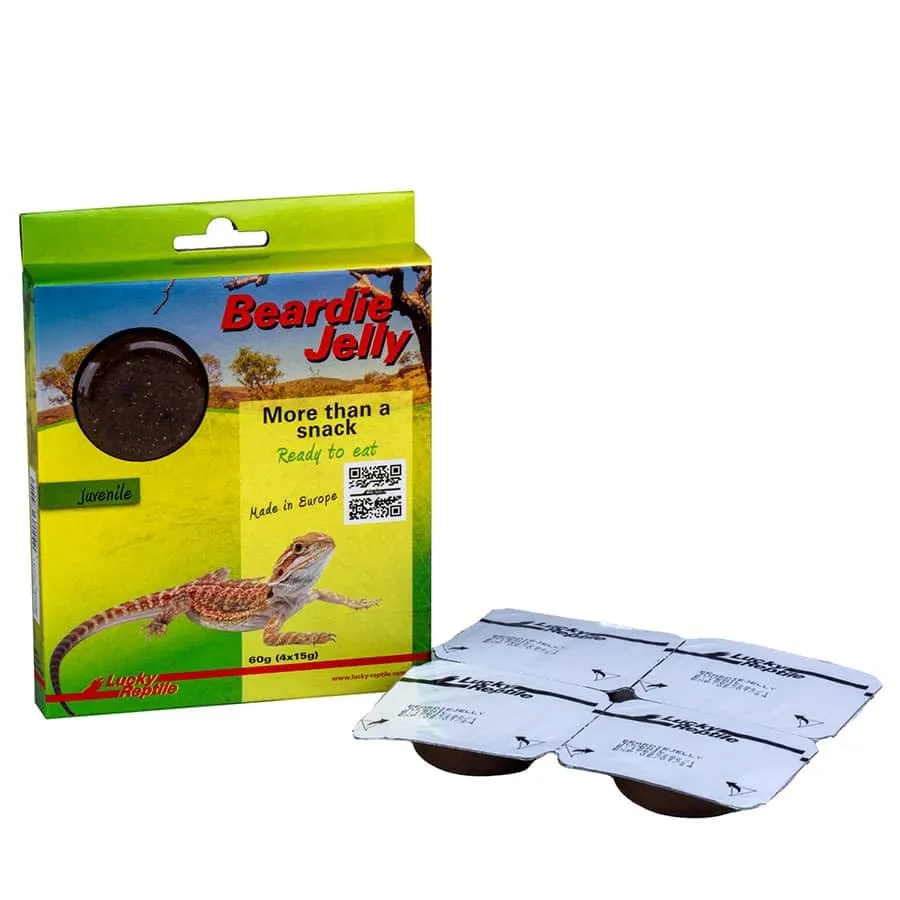 Lucky Reptile Beardie Jelly Futter juvenil Insektenöl