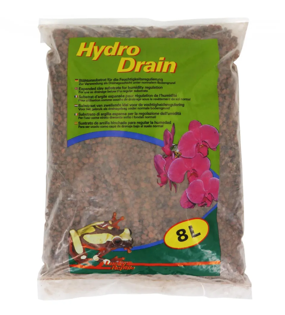 Lucky Reptile Hydro Drain Drainagesubstrat 8 L Ton