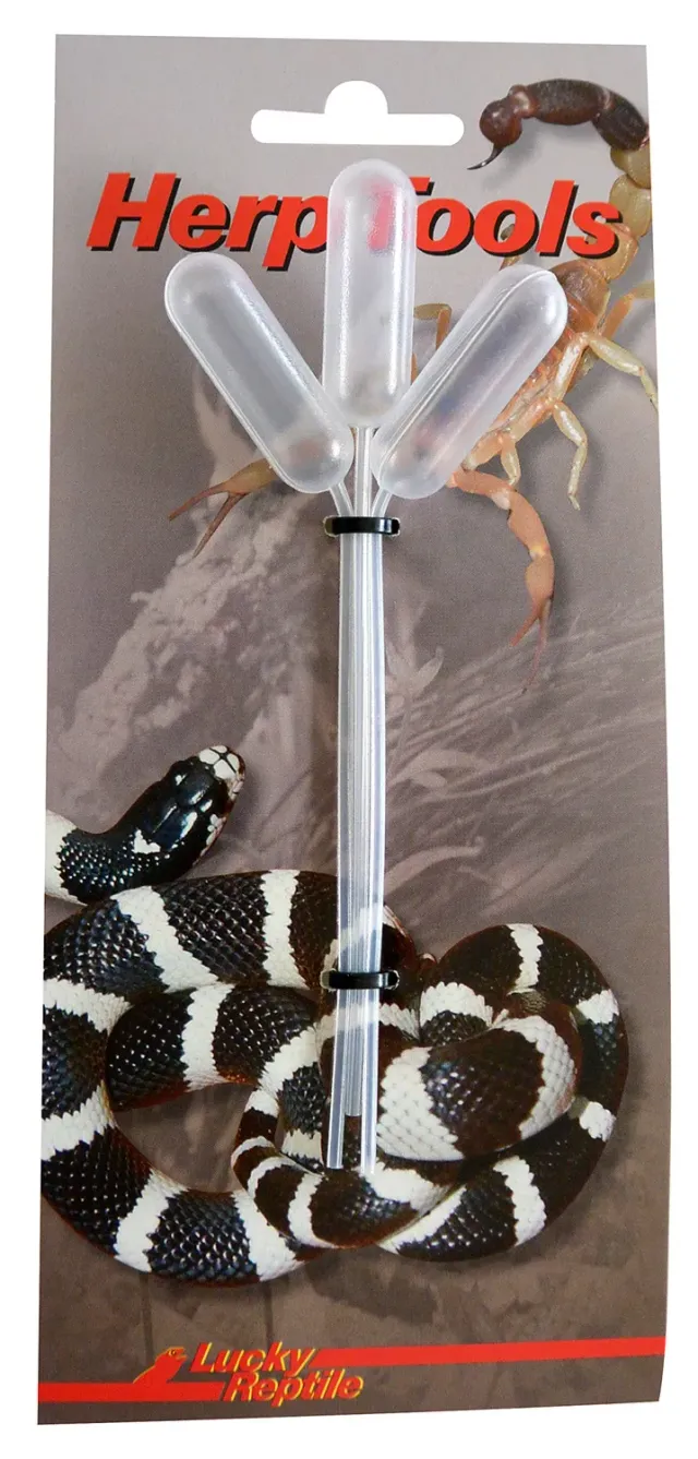 Lucky Reptile PP-3 Plastikpipetten 3 Stück Tränken