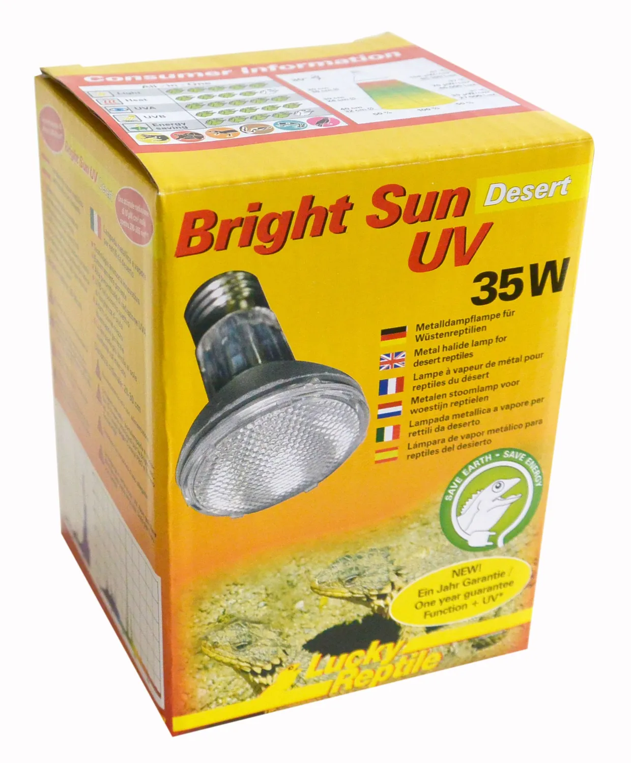 Lucky Reptile Bright Sun Ultra Desert Lampe mit UV