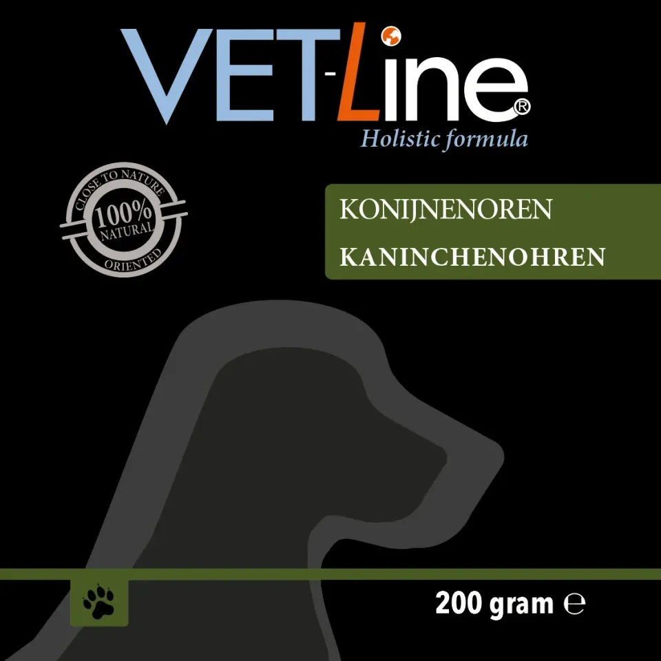 Die Mehlwurmfarm Vet-Line Kaninchenohren Kausnack 200 g