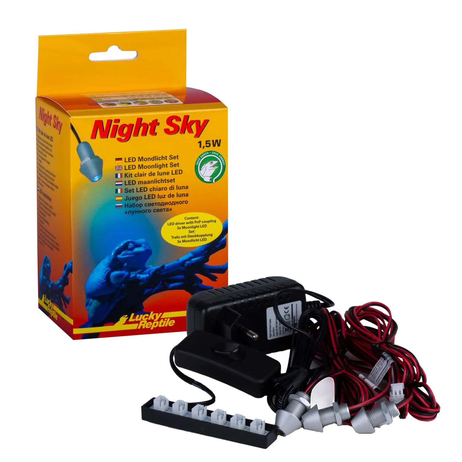 Lucky Reptile Night Sky LED Mondlichtset