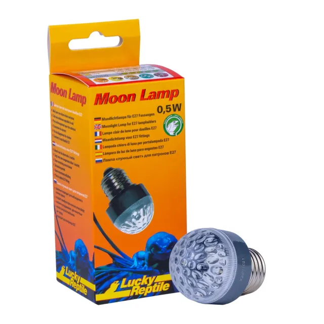 Lucky Reptile Moon Lamp LED Mondlichtlampe E27 0,5W