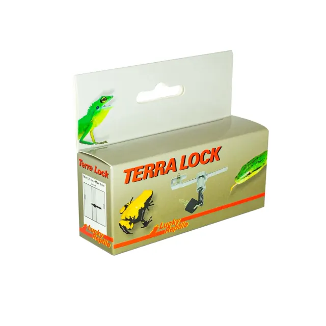 Lucky Reptile Terra Lock Schloss für Schiebescheiben 4-6 mm