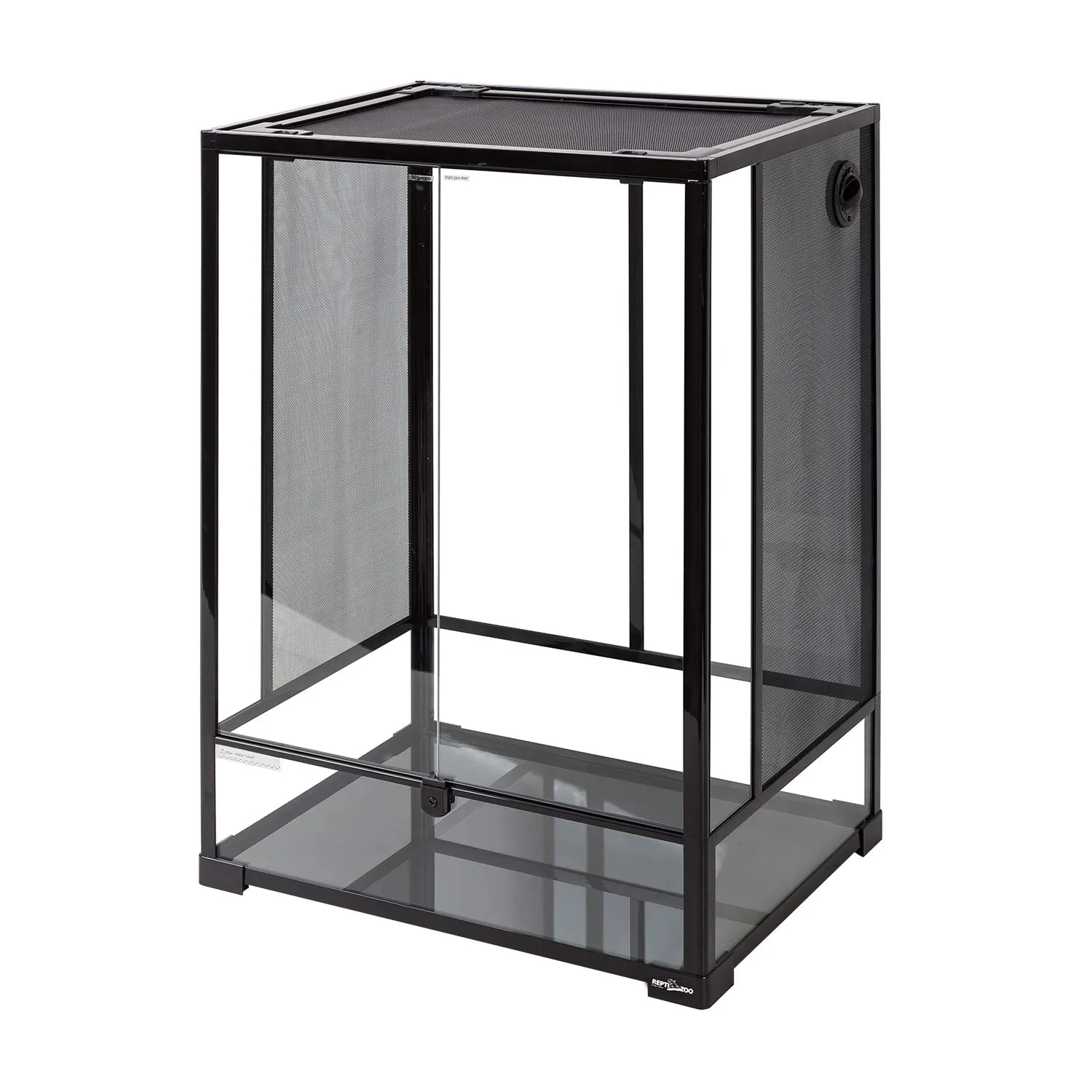 REPTI ZOO Reptilien-Terrarium 61 x 45,7 x 91,4 cm Glas Fronttüren
